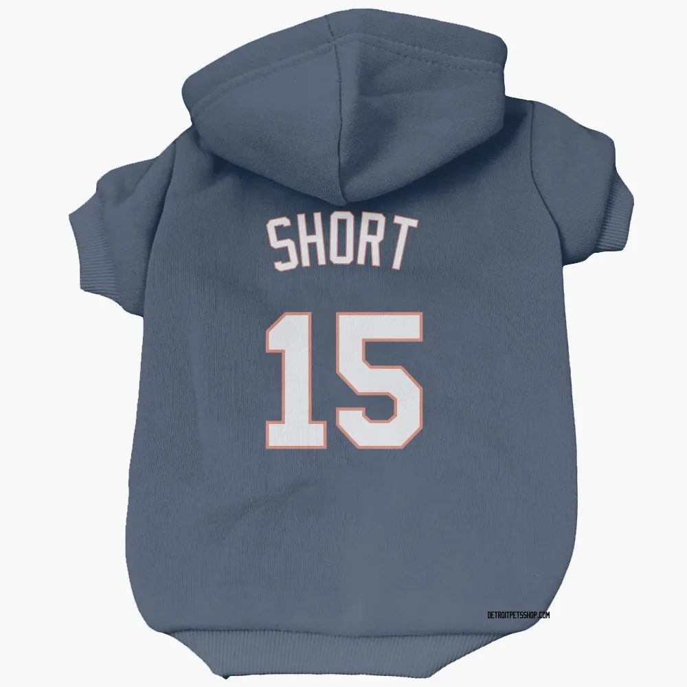 Detroit Tigers Zack Short Navy Pet Hoodie for Dog & Cat