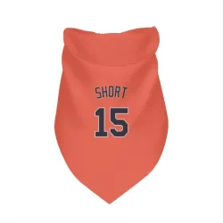 Detroit Tigers Zack Short Orange Pet Bandana for Dog & Cat