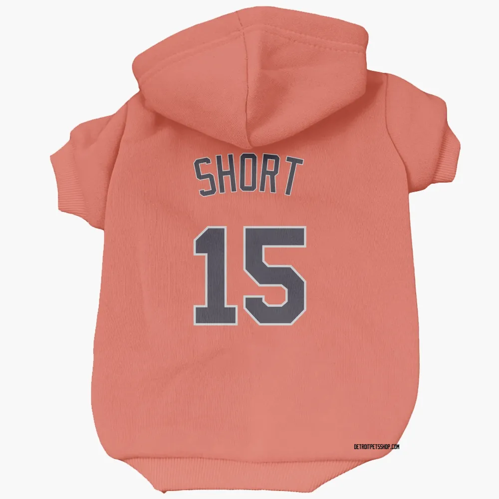 Detroit Tigers Zack Short Orange Pet Hoodie for Dog & Cat