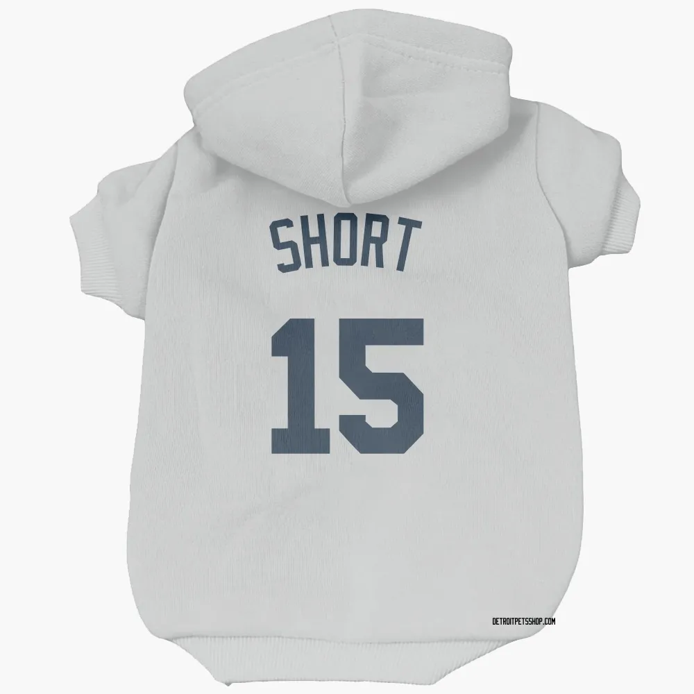 Detroit Tigers Zack Short White Pet Hoodie for Dog & Cat